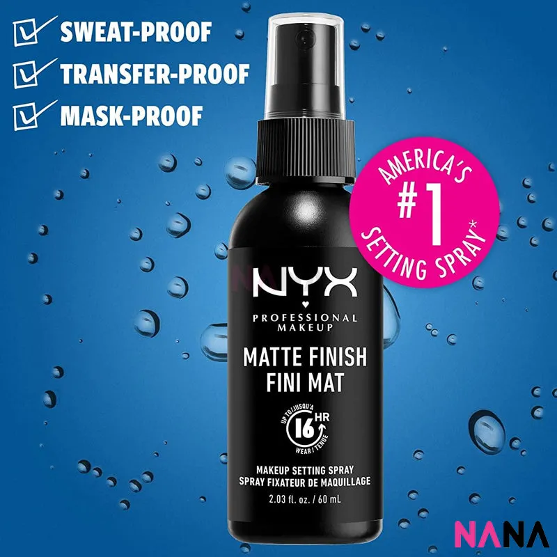 NYX Matte Finishing Spray Setting Spray 60ml - MMS01