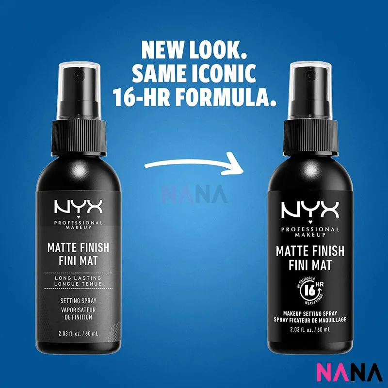 NYX Matte Finishing Spray Setting Spray 60ml - MMS01