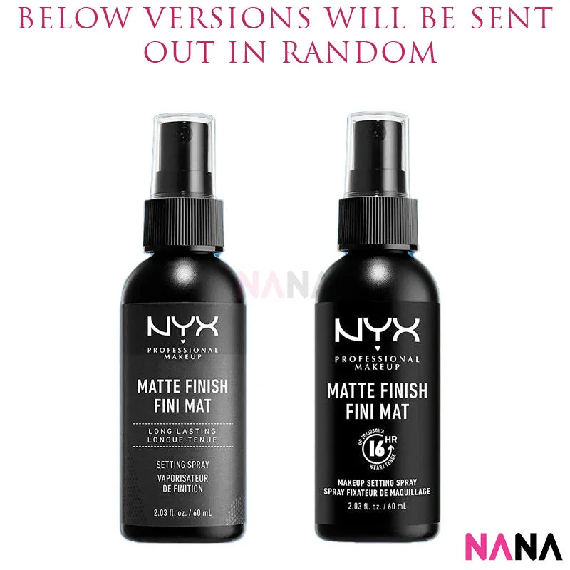 NYX Matte Finishing Spray Setting Spray 60ml - MMS01