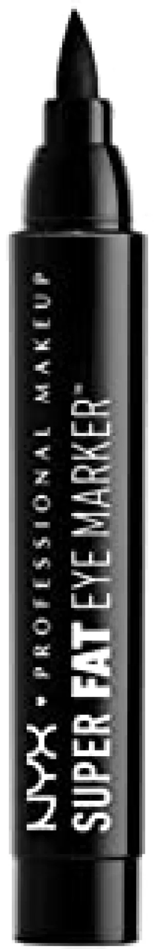 NYX PROFESSIONAL MAKEUP Super Fat Eye Marker, Liquid Eyeliner, Carbon Black