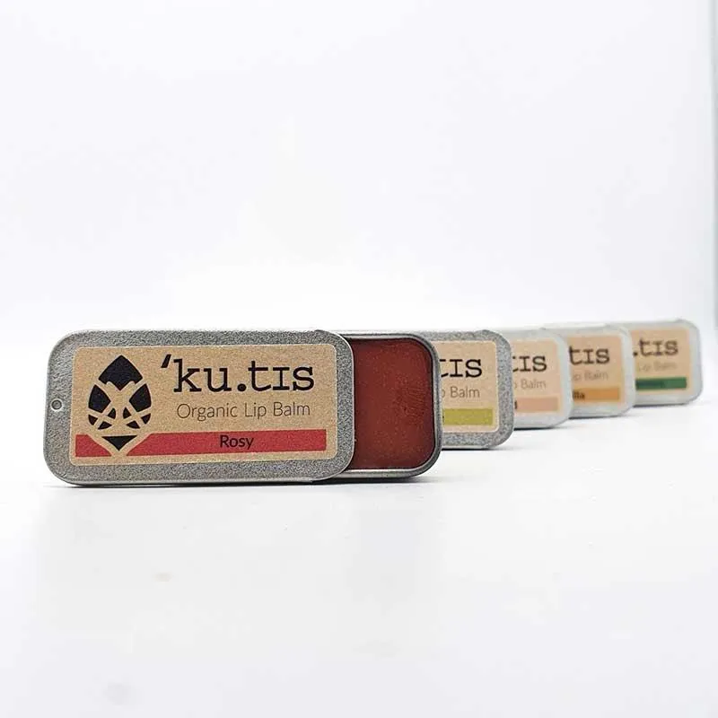Organic Tinted Lip Balm - Rosy Lips