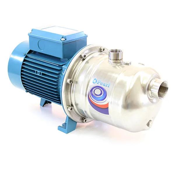 Pearl MXA Series Deluxe Irrigation Water Pump in Stainless Steel. Multistage Jet Water pump - Upgraded for Reverse Osmosis