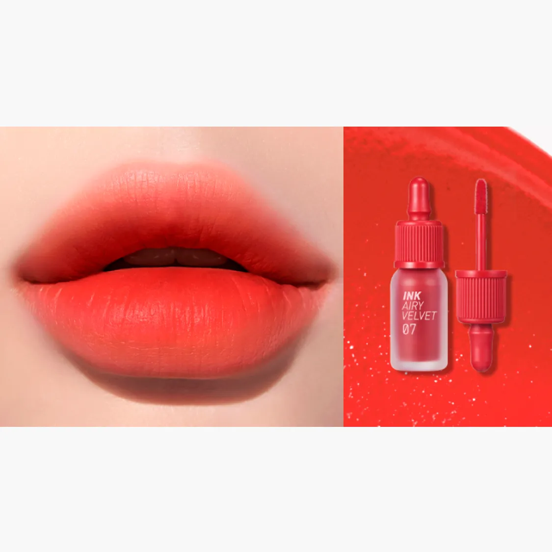 peripera Ink Airy Velvet (16 colors); 0.14oz / 4g