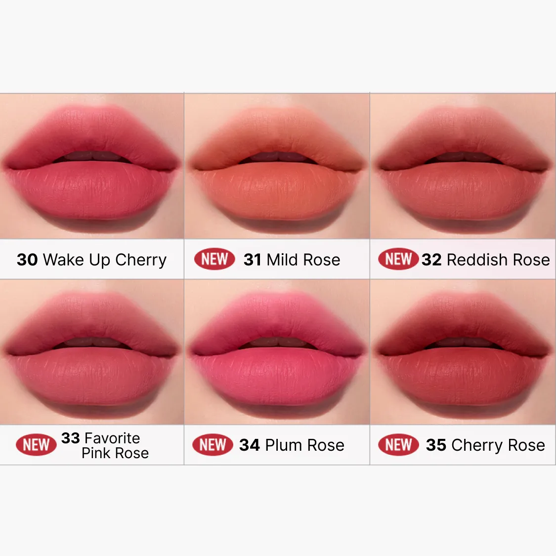 peripera Ink Airy Velvet (16 colors); 0.14oz / 4g