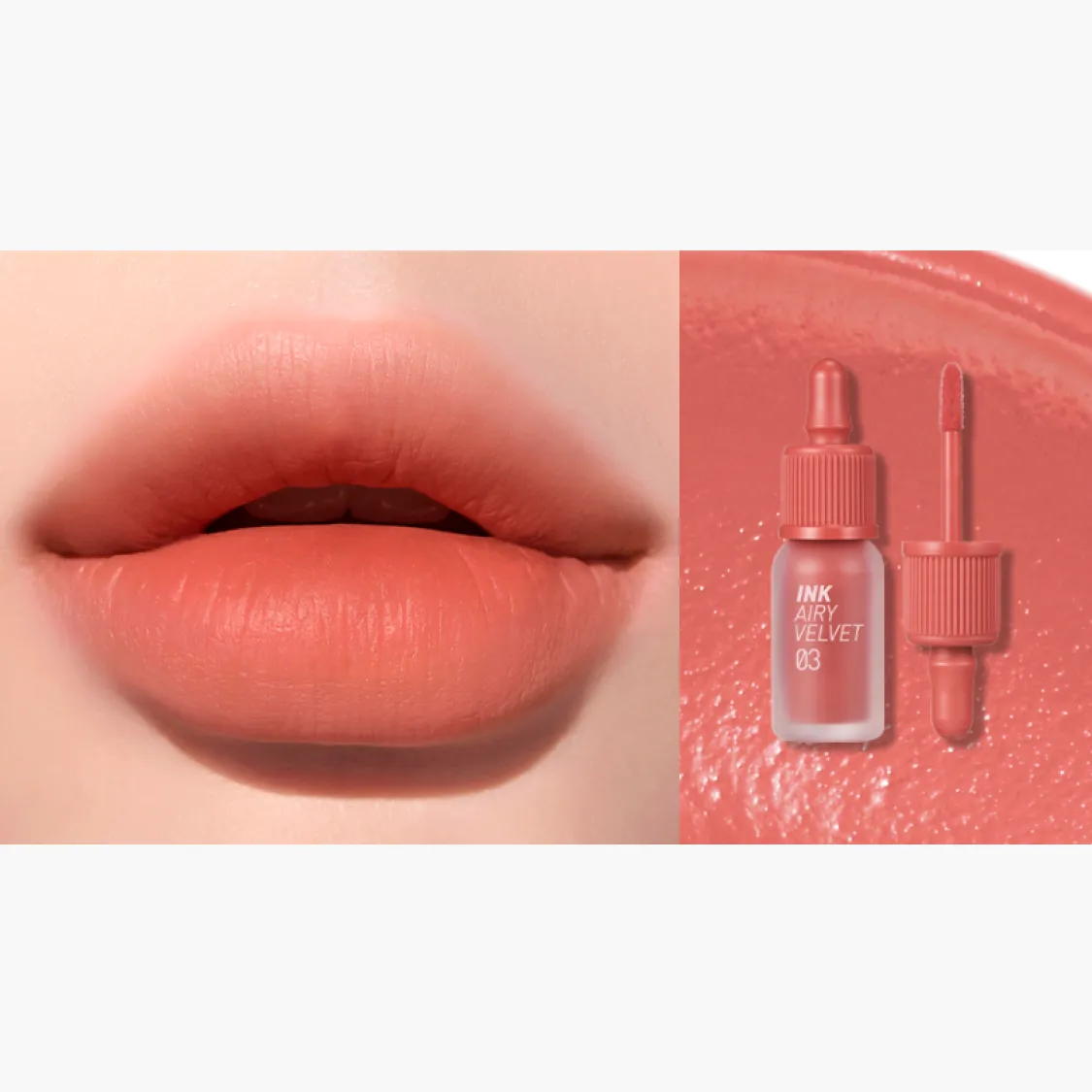 peripera Ink Airy Velvet (16 colors); 0.14oz / 4g