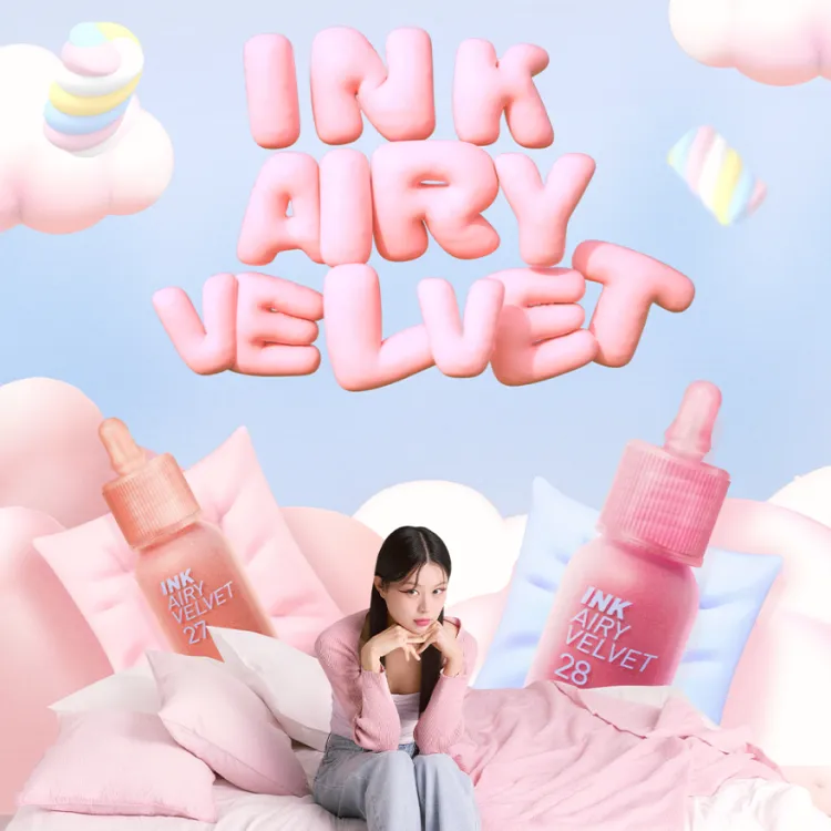 peripera Ink Airy Velvet (16 colors); 0.14oz / 4g