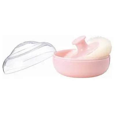 Pigeon Baby Powder Case with Puff