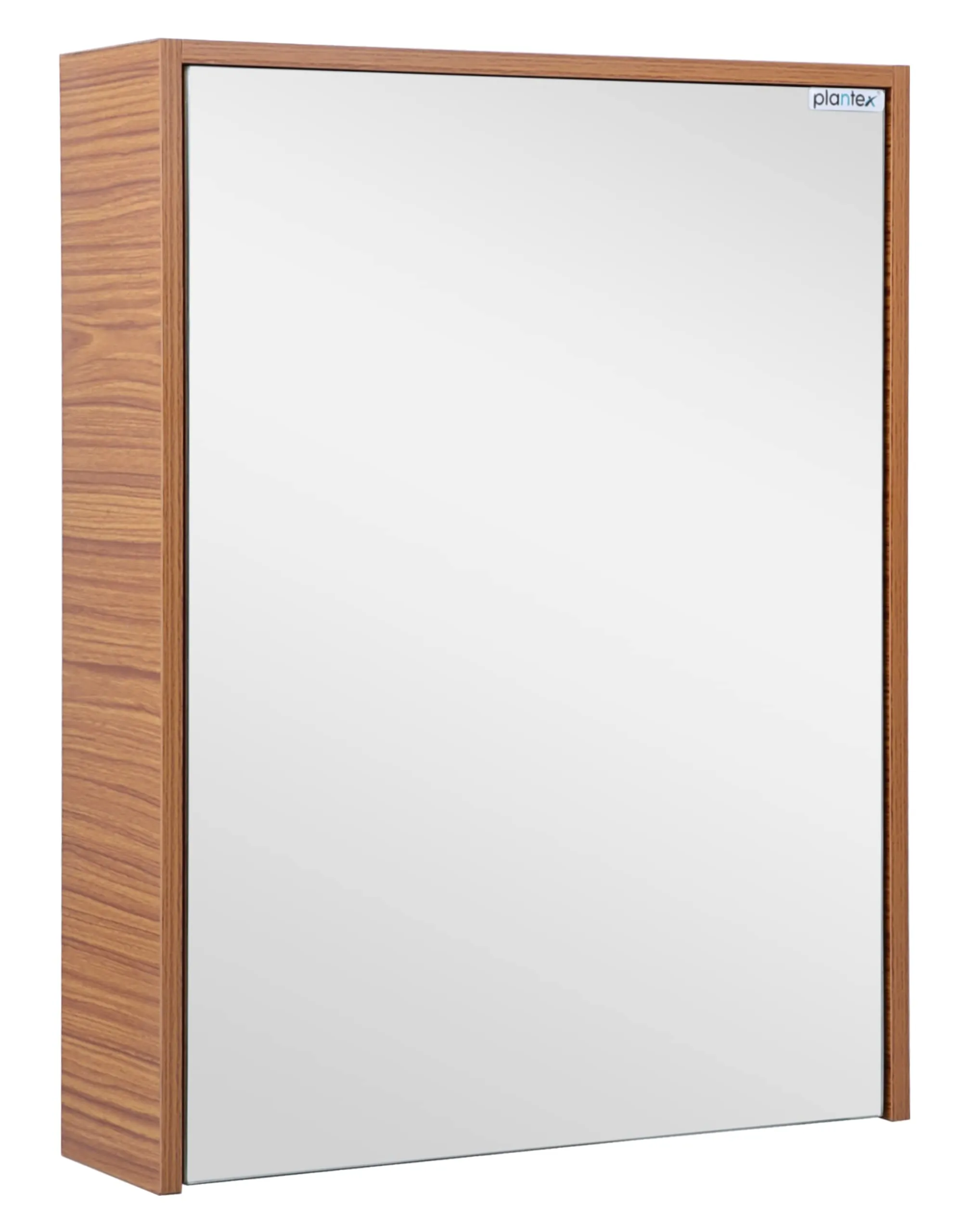 Plantex Bathroom Mirror Cabinet - HDHMR Wood Mayfair Bathroom Organizer Cabinet (18 x 24 Inches) Bathroom Accessories (Linen Brown)