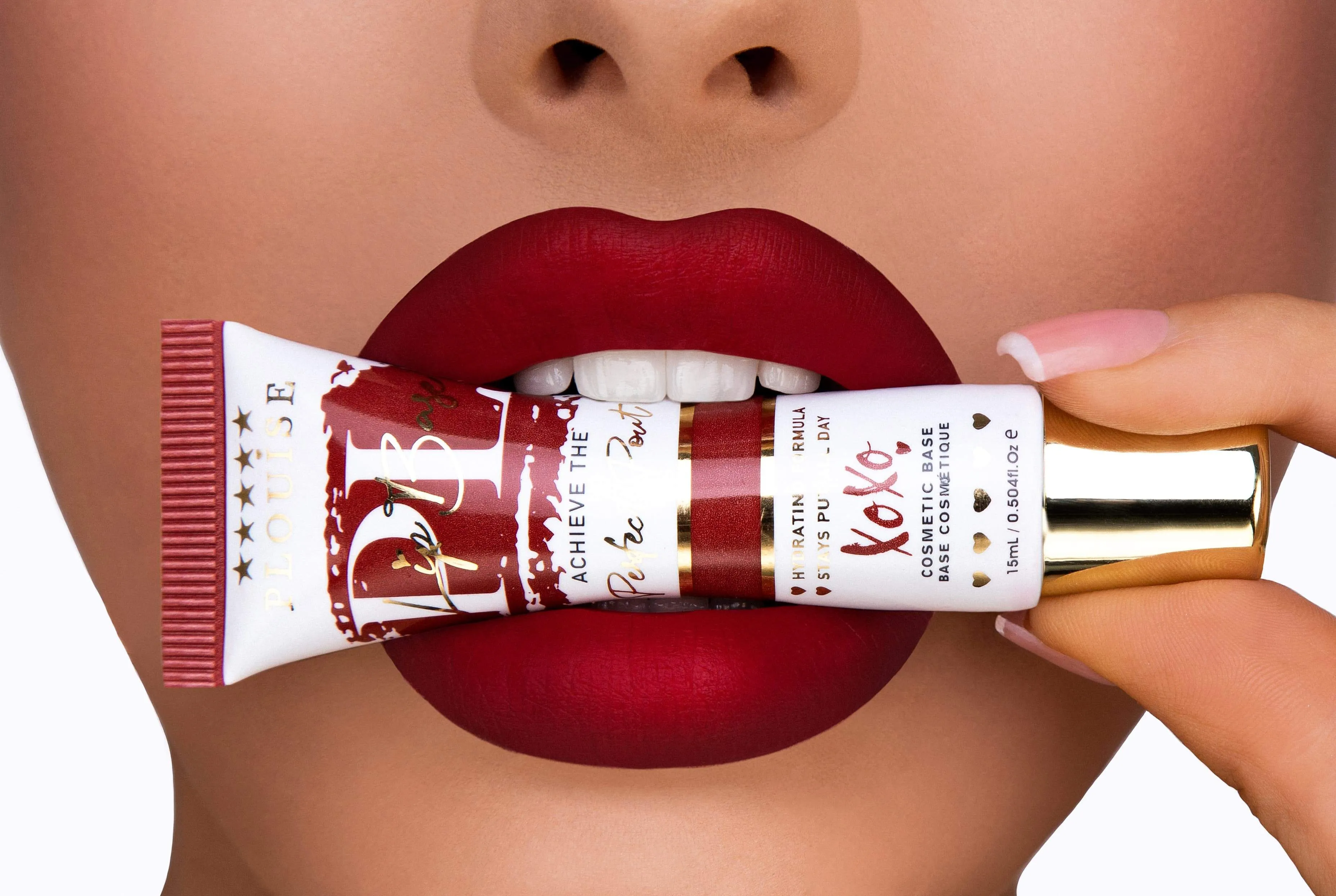 P.Louise Lip Base - Relentless Rouge