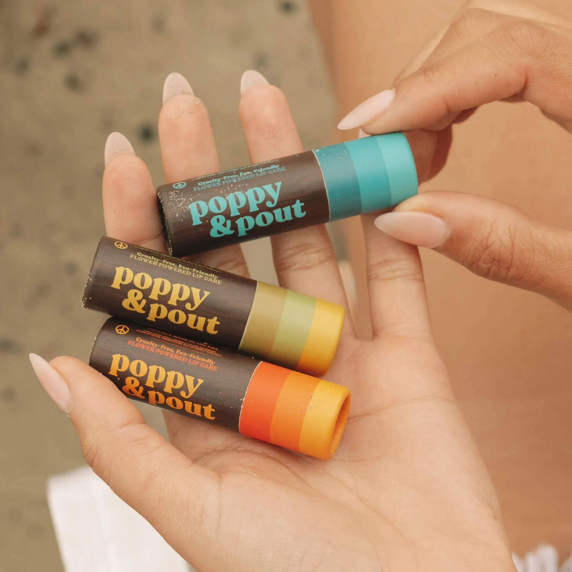 Poppy & Pout - Coconut Coast Retro Surf Lip Balm