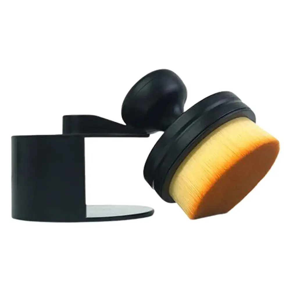 Portable Auto Tire Detail Brush with Seal Cover