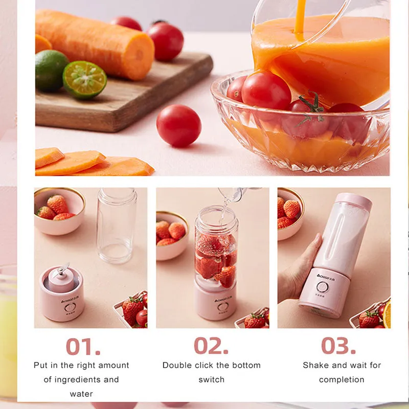 Portable Juicer Smoothie Blender