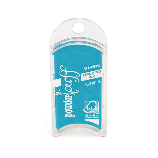 Powder Puff Ink Blue Lotus