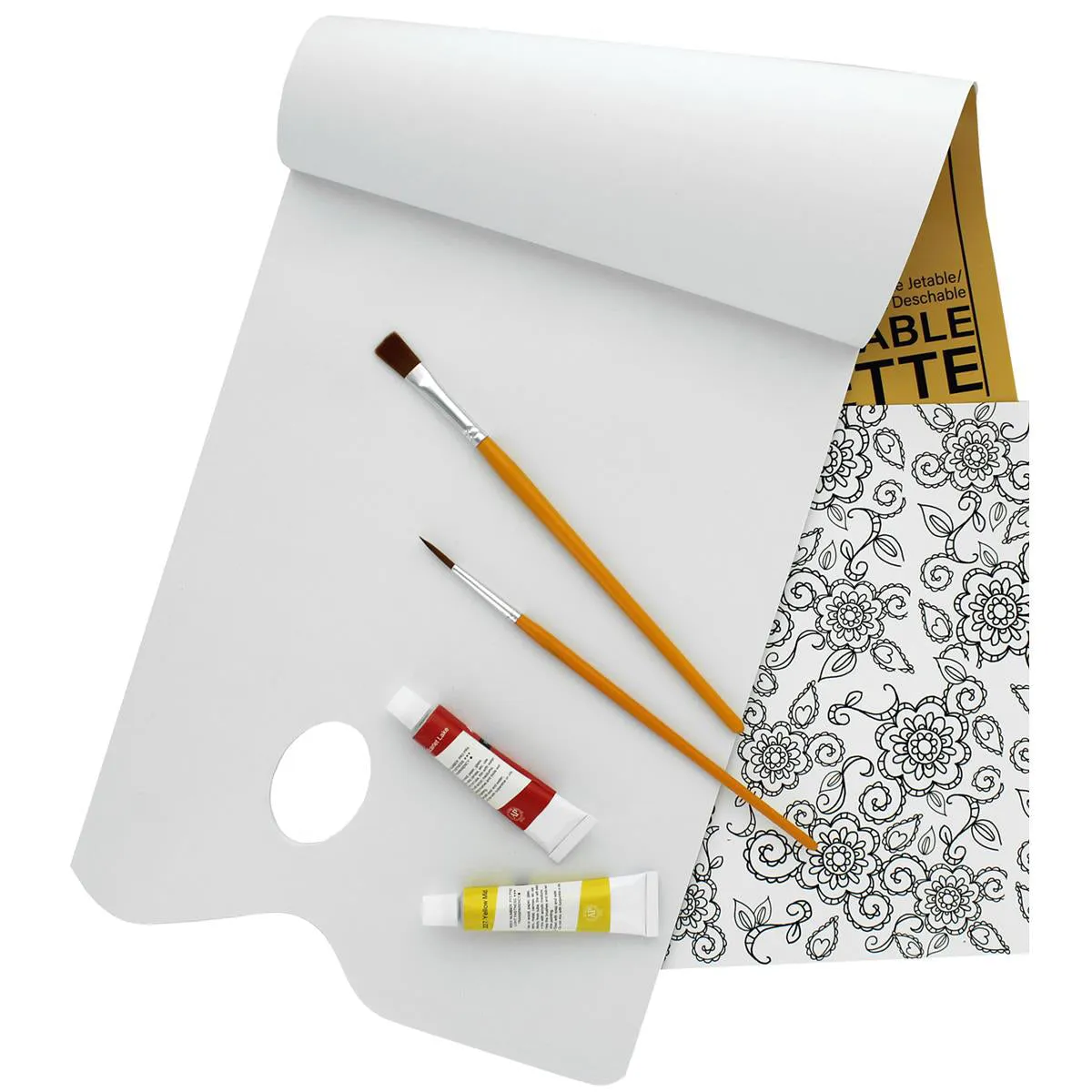 Pro Art Palette Disposable Mixed Media Pad 9"x12" 40pc