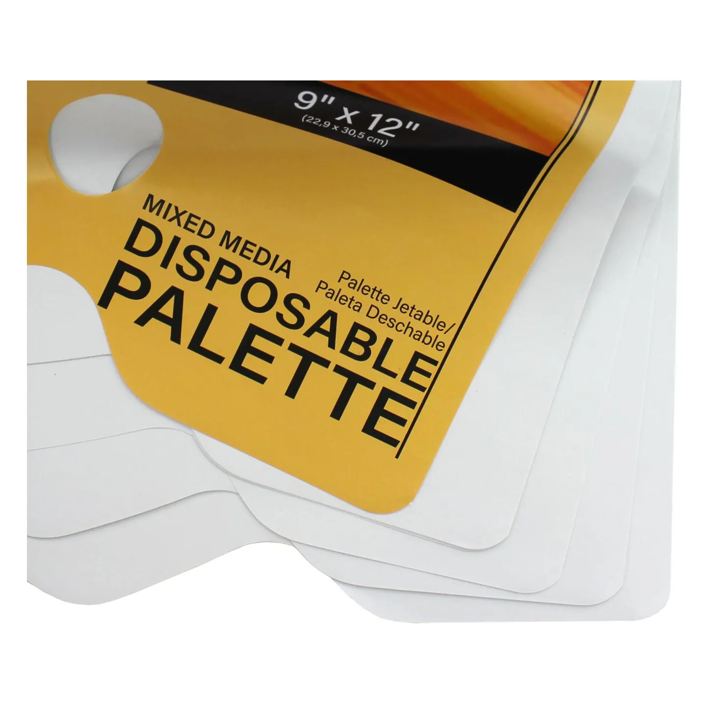 Pro Art Palette Disposable Mixed Media Pad 9"x12" 40pc