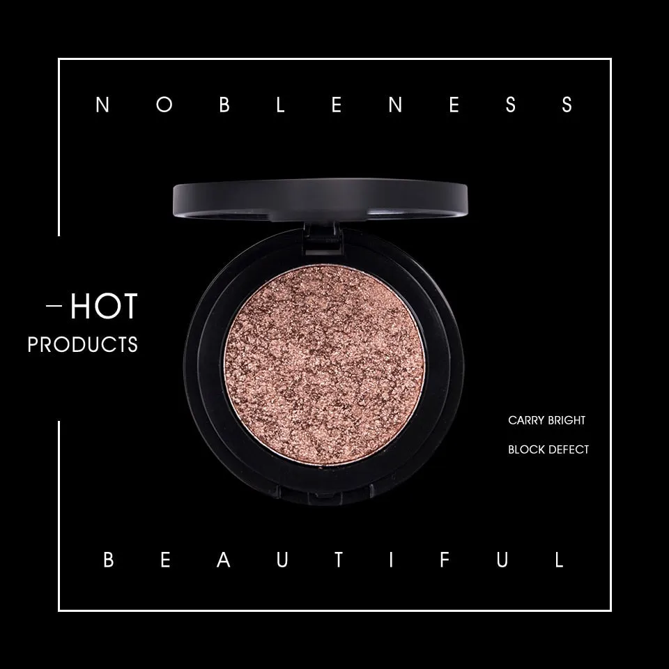 professional 6 color bronzer and highlighter palette powder