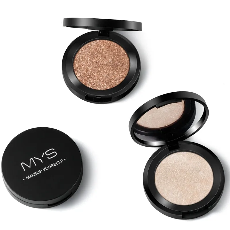 professional 6 color bronzer and highlighter palette powder