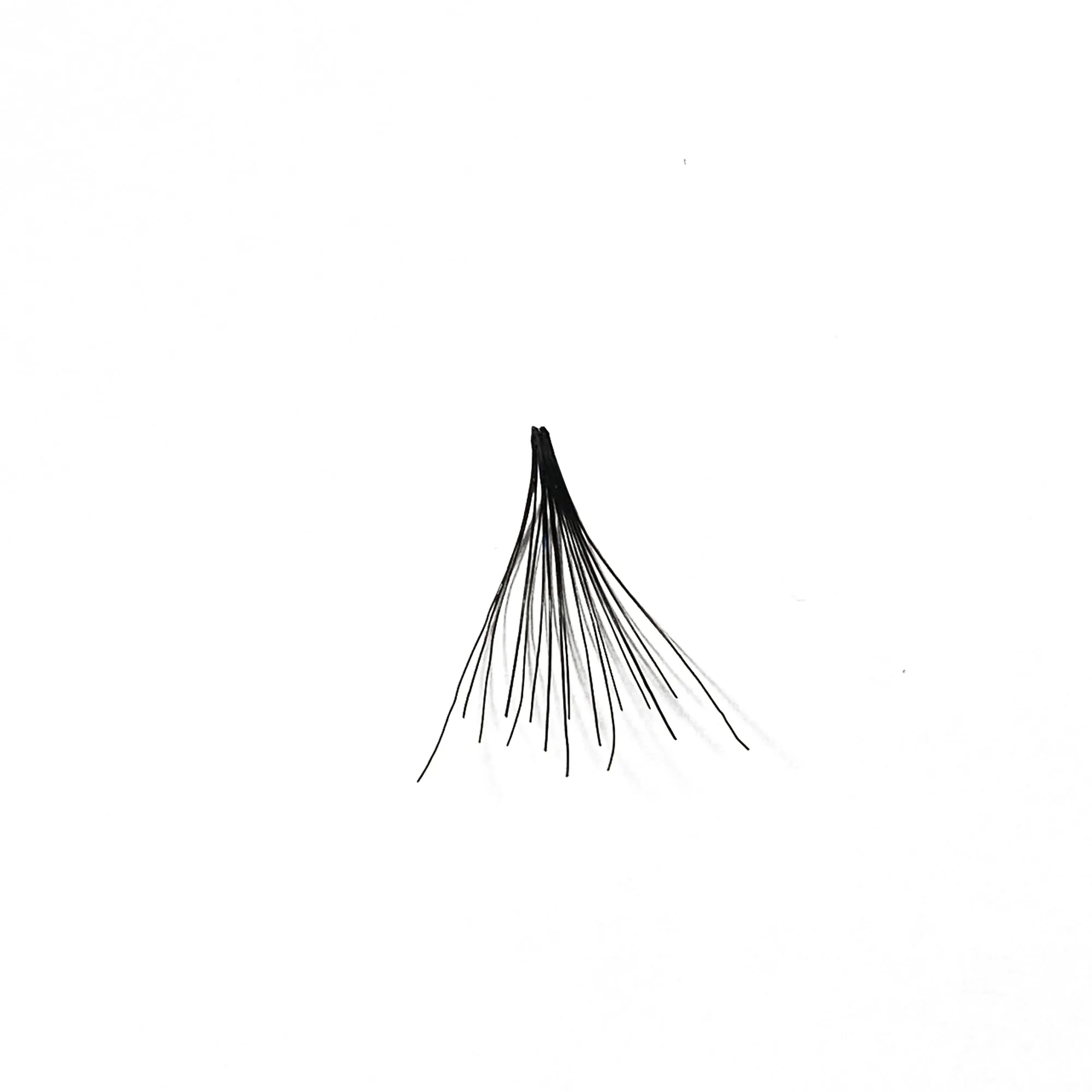 Professional Individual Super Ultra Thick Lashes, 10 Ply Flare Black, Knot Free & Long For Extreme Volume (BF1009-Long)