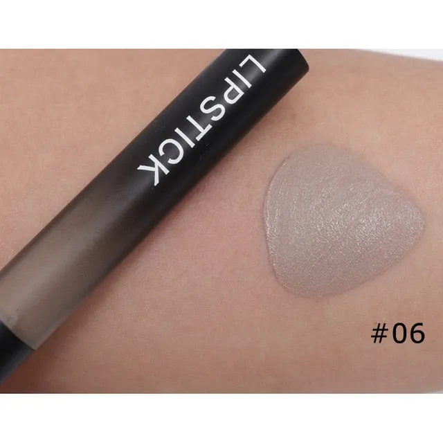 Professional Velvet Nude Lip gloss Waterproof Liquid Matte Lipstick Long lasting