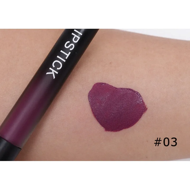 Professional Velvet Nude Lip gloss Waterproof Liquid Matte Lipstick Long lasting