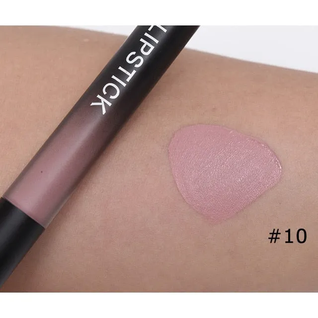 Professional Velvet Nude Lip gloss Waterproof Liquid Matte Lipstick Long lasting