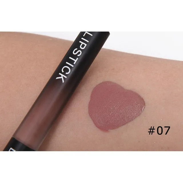 Professional Velvet Nude Lip gloss Waterproof Liquid Matte Lipstick Long lasting