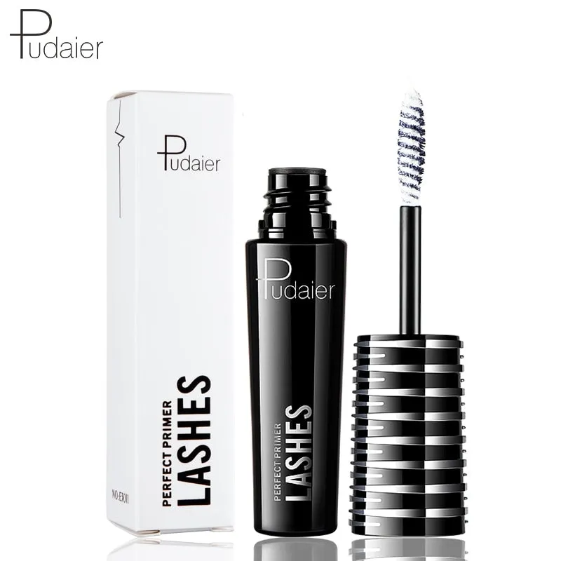 Pudaier 1PC Eyelash Partner 3D White Fiber Cream Primer Lashes Foundation Base Waterproof Makeup Cosmetics For Mascara