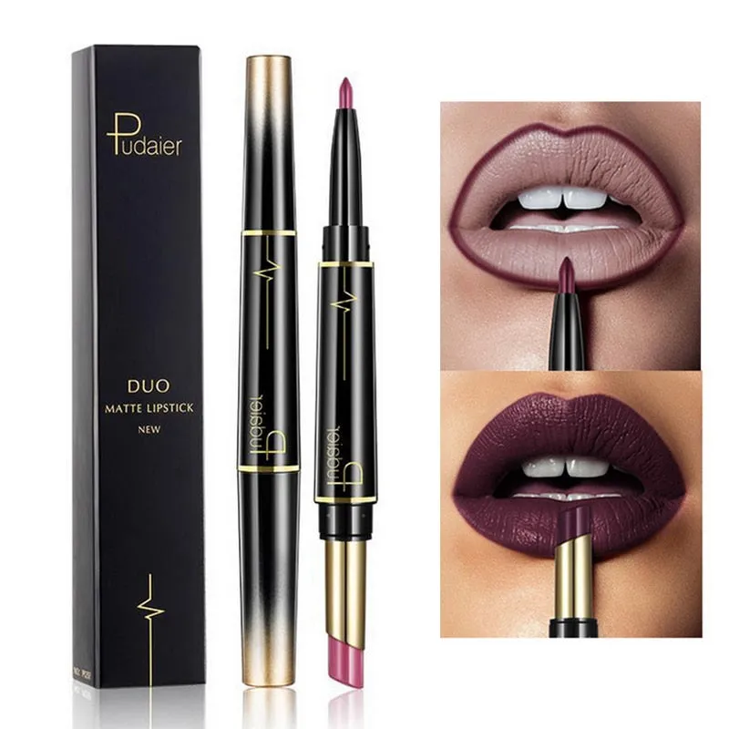 Pudaier Waterproof Matte Lipstick Makeup