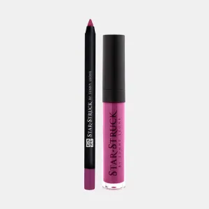 Purple Taffy - 2Pcs Lip Kit, Lip Gloss & Lipliner Kit - Purple