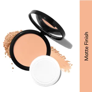 Purplle Compact Powder with SPF For Wheatish Skin Be Your Own BFF|Long Lasting| Oil Contro| SPF Protection| Lightweight - Caffeine Self Care 4 (9 g)