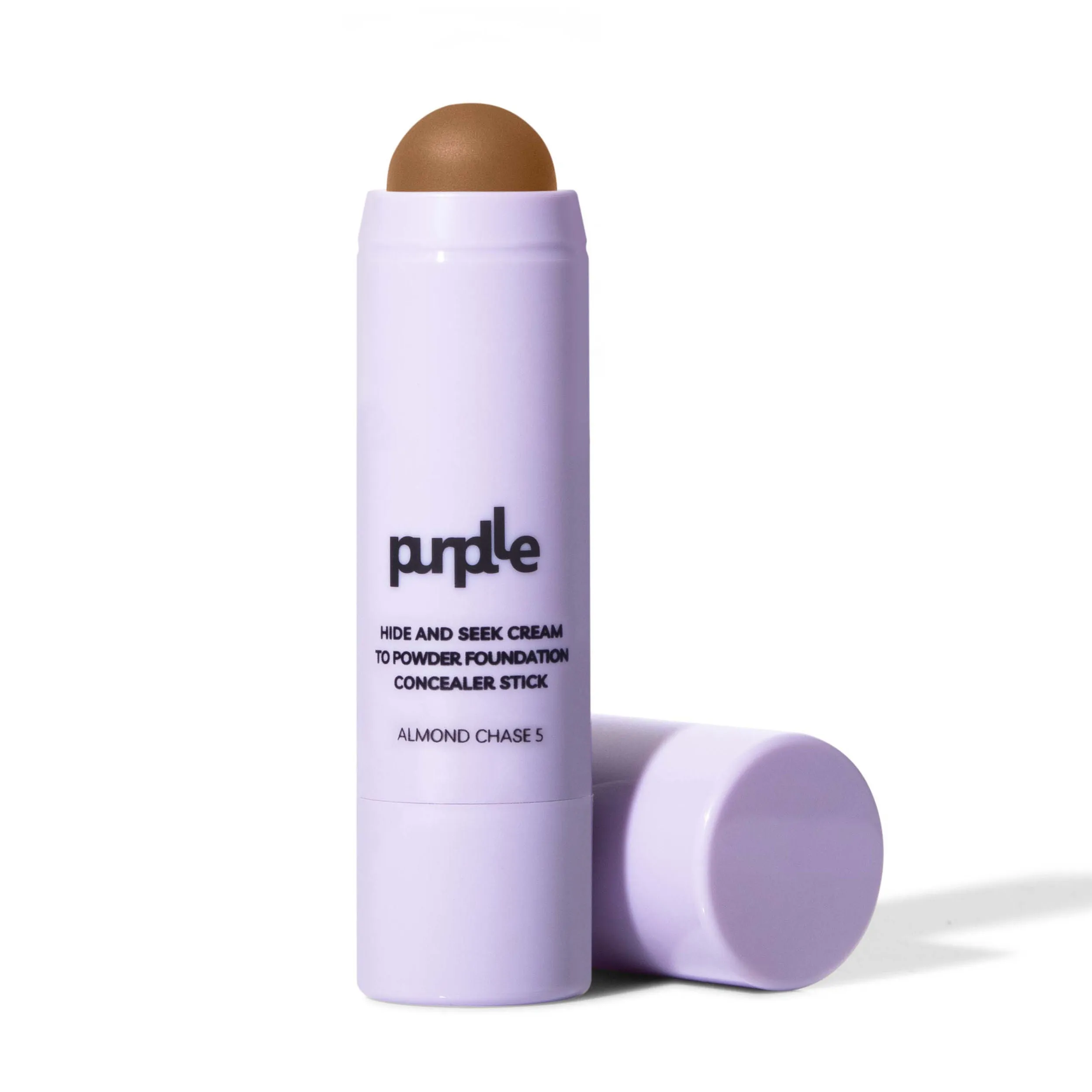 Purplle Hide and Seek Cream to Powder Foundation Concealer Stick Almond Chase 5