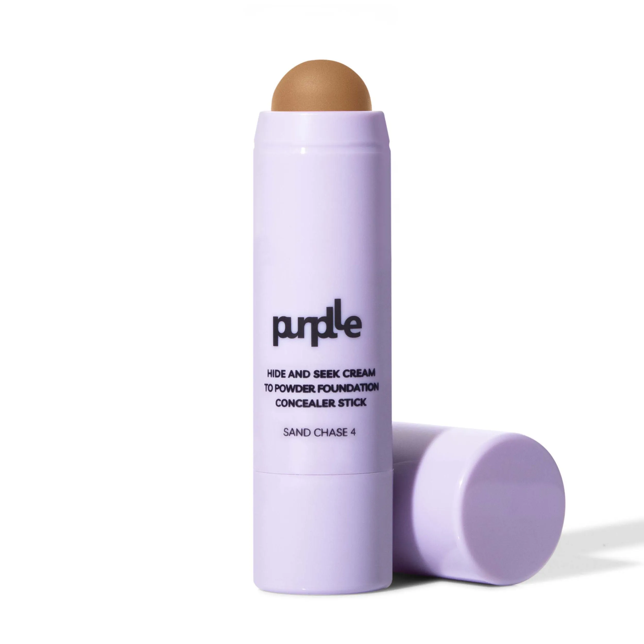 Purplle Hide and Seek Cream to Powder Foundation Concealer Stick Sand Chase 4