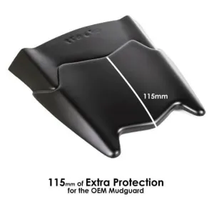 Pyramid Hugger Extension '15-'23 Kawasaki Ninja H2 | Matte Black