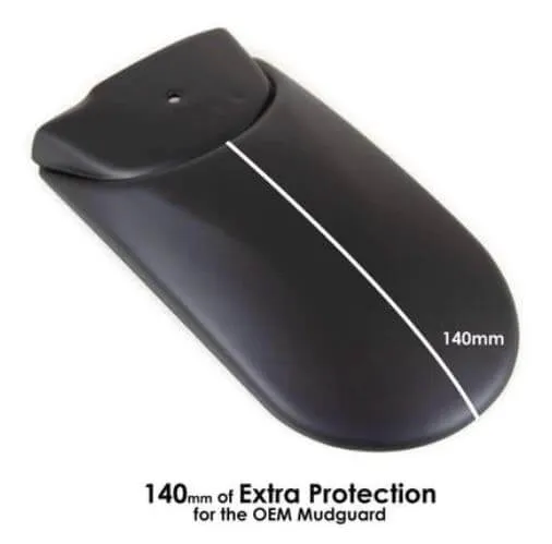 Pyramid Hugger Extension '16-'20 Ducati Monster 1200 R | Matte Black