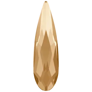 Raindrop | Golden Shadow | Serinity Rhinestones Non Hotfix