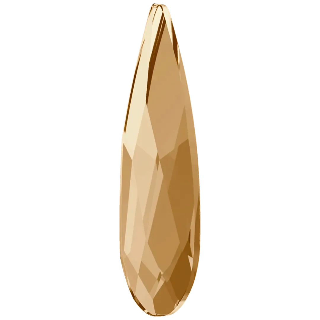 Raindrop | Golden Shadow | Serinity Rhinestones Non Hotfix