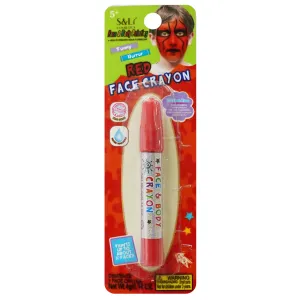 Red Face And Body Crayon