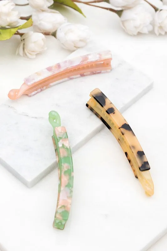 Resin Banana Clip