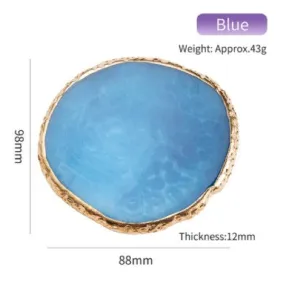 Resin Nail Palette Mixing Nail Polish Cream Display