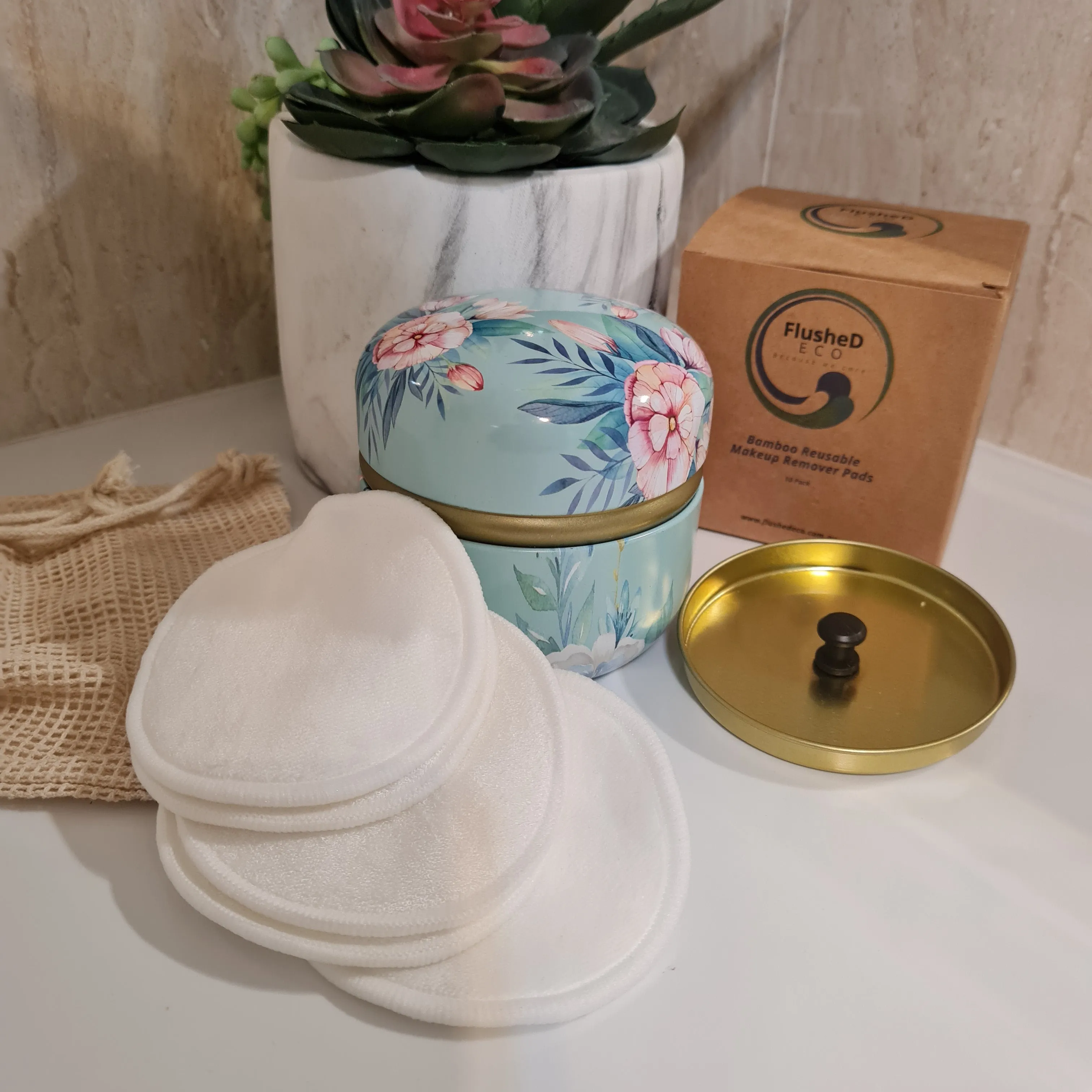 Reusable Make Up Remover Pads | Bamboo Cotton