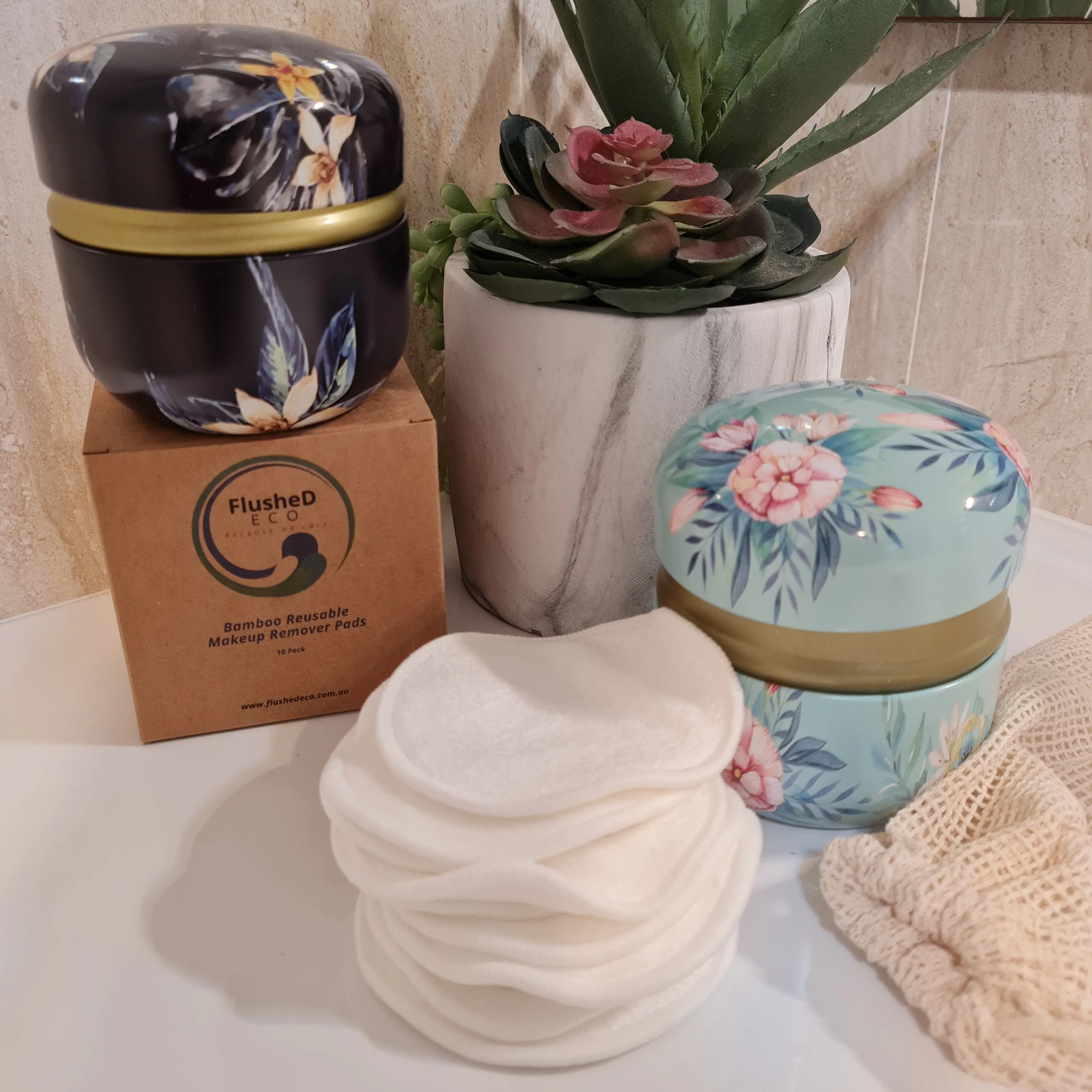 Reusable Make Up Remover Pads | Bamboo Cotton