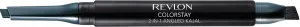 Revlon ColorStay 2-in-1 Angled Kajal Eyeliner, Waterproof Eye Makeup with Smudge Brush for Smokey Eyes, Evergreen (103), 0.01 oz