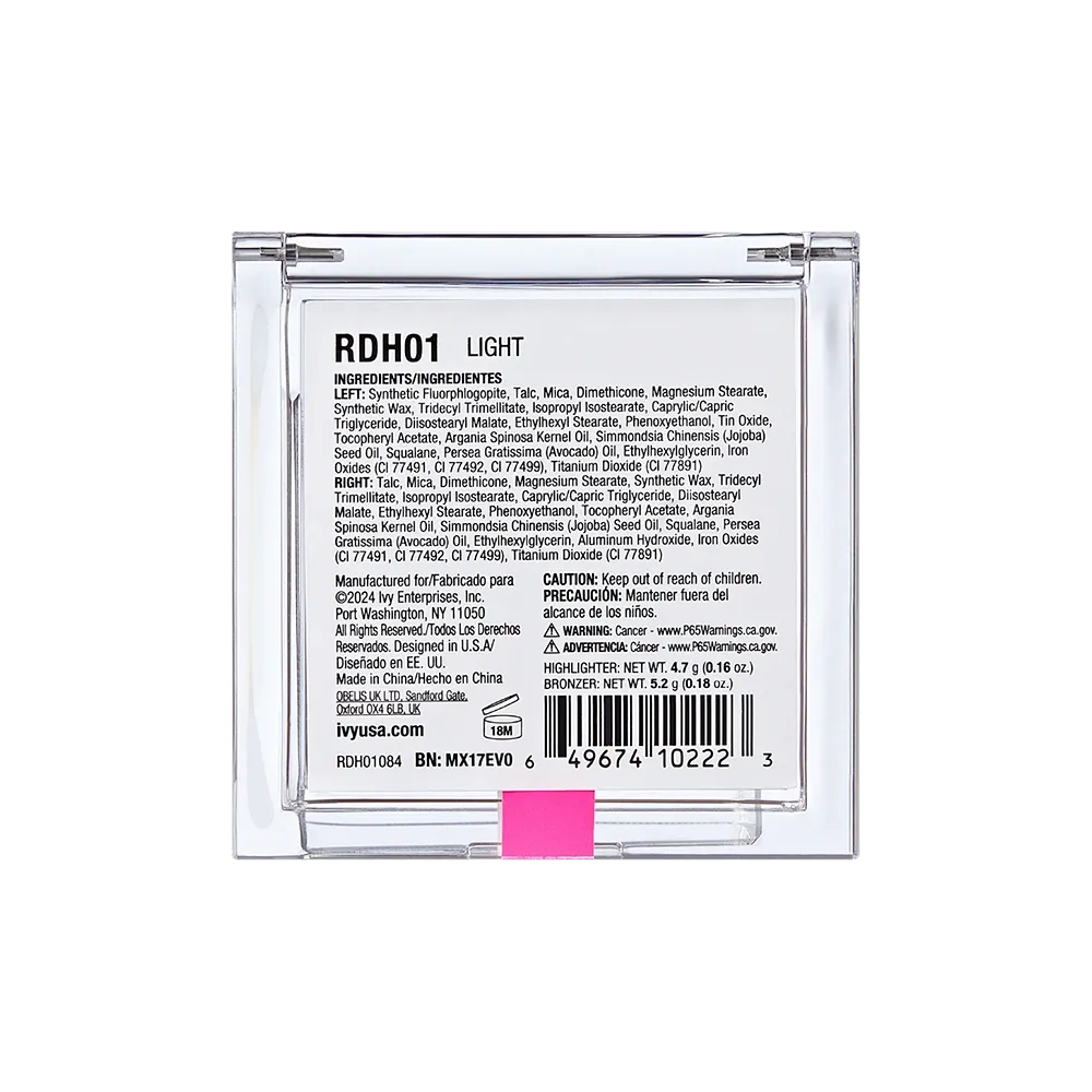 RK Duo Highlighter Bronzer RDH