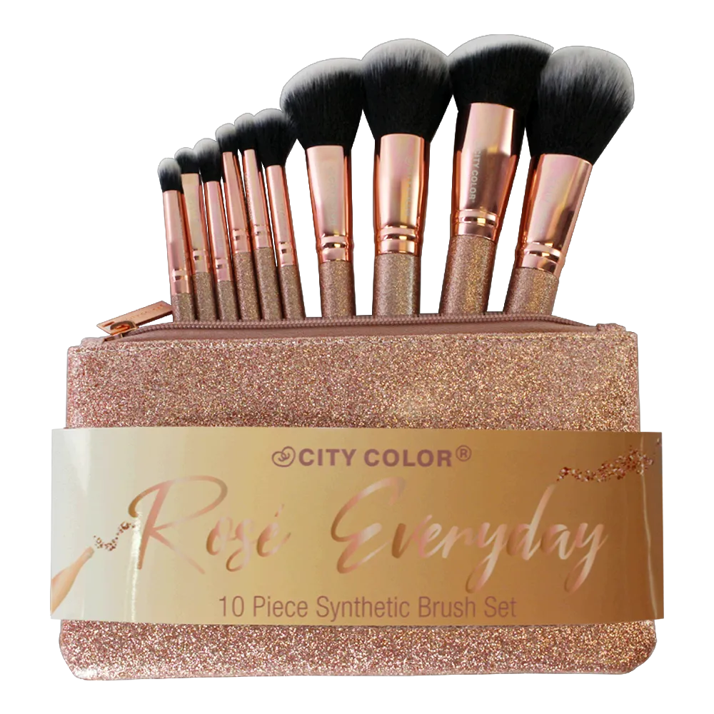 Rosé Everyday Brush Set