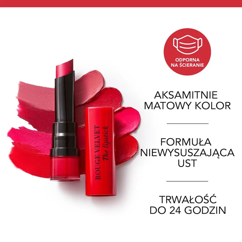 Rouge Velvet The Lipstick matowa pomadka do ust 09 Fuchsia Botte 2.4g