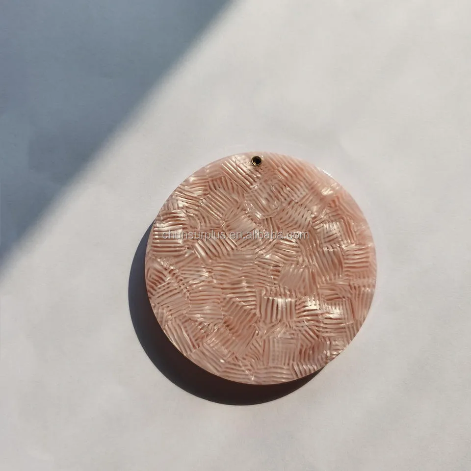 Round Acetate Mirrors 7.5mm