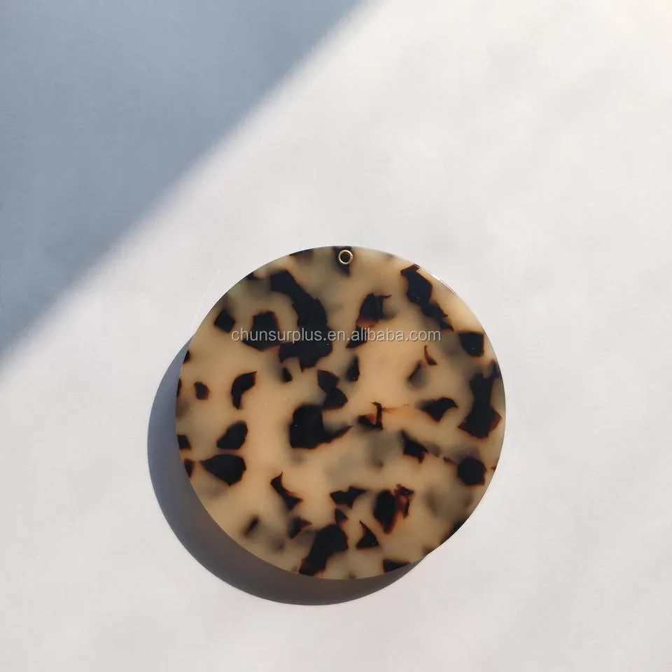 Round Acetate Mirrors 7.5mm