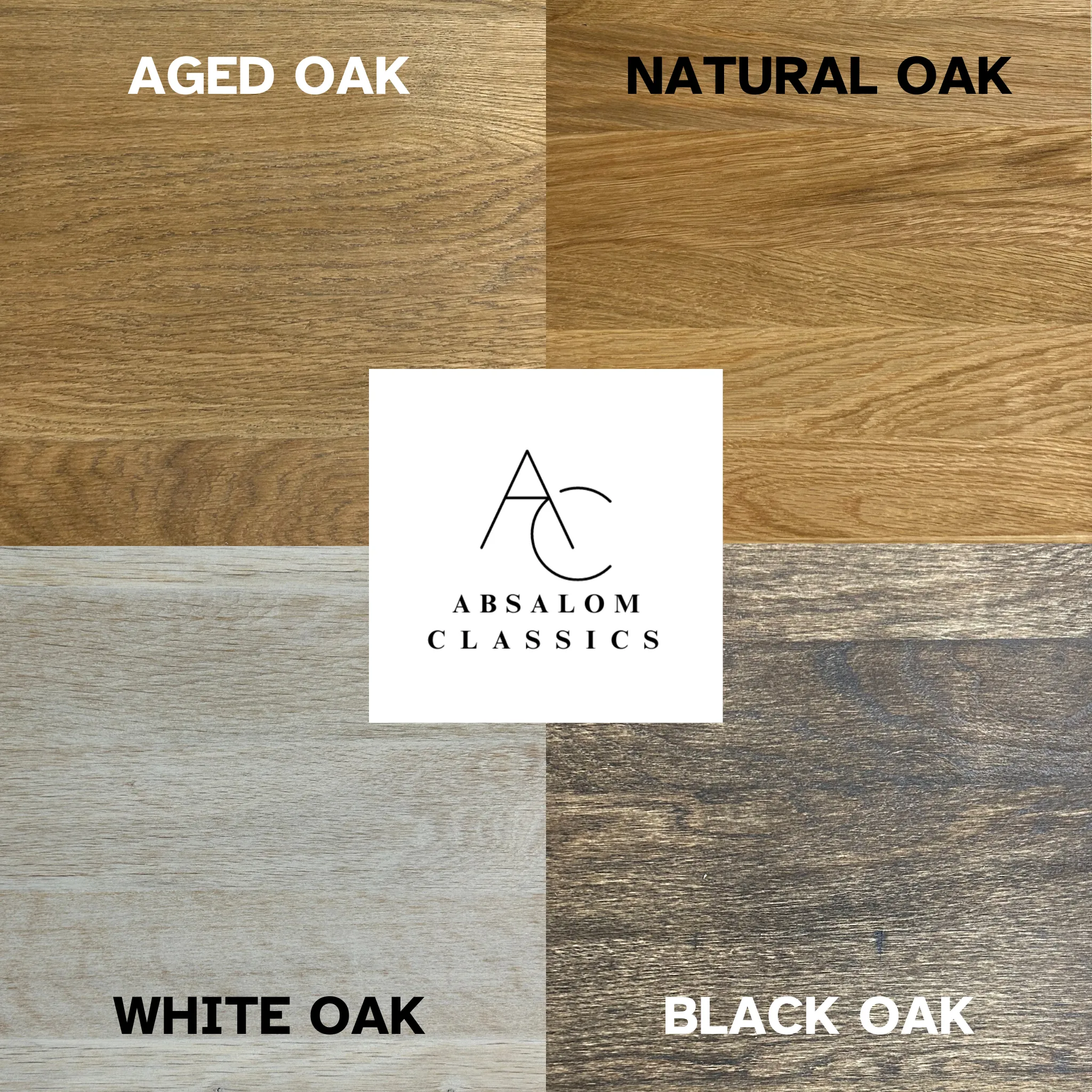 Round Table Nº 2 - Poseur Table - Silk Grey / Solid Oak