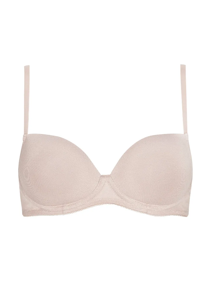 Royce Sophia Non Wired T-Teen Bra 2 Pack In Blush/Cream