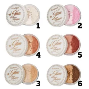 Ruby rose to glow highlighter loose powder HB-7227